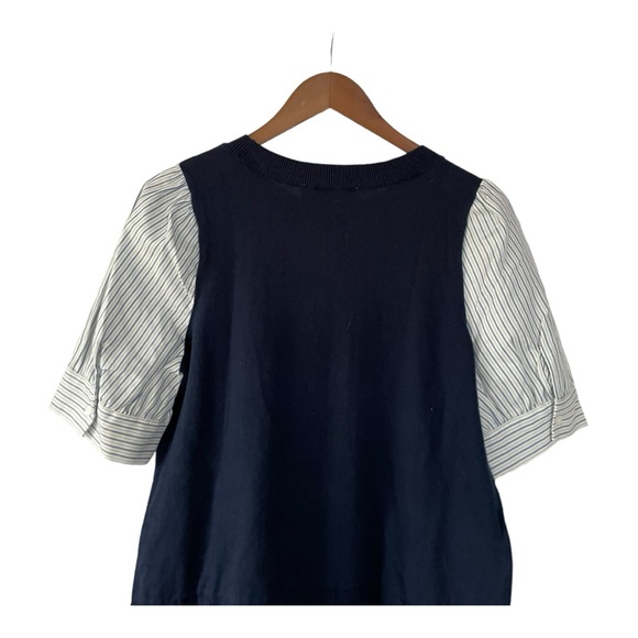 NWT LOFT sweater vest with faux blouse. Short sleeved - Picture 8 of 16